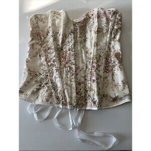 Floral Pastel Floral Bustier Medium